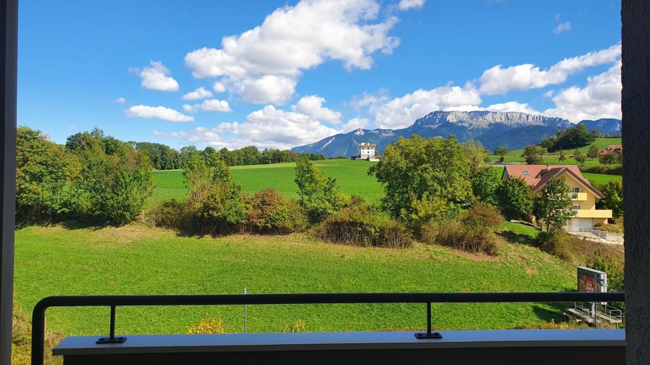 Magnifique Vue Montage Studio Parking Gratuit Apartment Annecy Exterior foto