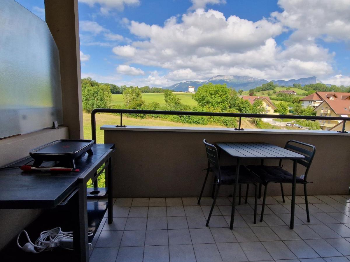 Magnifique Vue Montage Studio Parking Gratuit Apartment Annecy Exterior foto